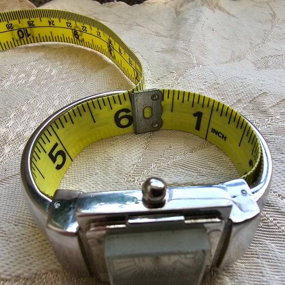 Lady's Milano Quartz Silver Tone Cuff Watch - Picture 16 of 16